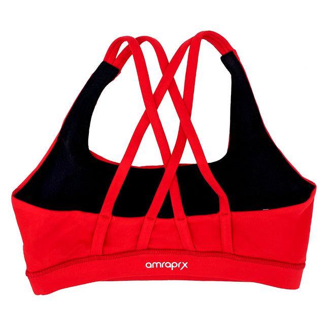 Cherry Blossom Red Sports Bra – Clothed In Radiance LLC