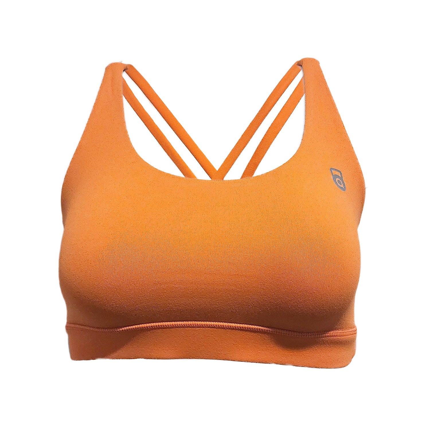 Buy COURREGES Sunset Gradient Tech Jersey Bra Top - Orange,multi At 50% Off