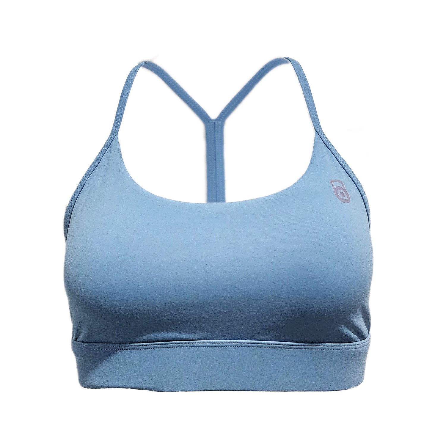 Carbon Blue V Neck Sports Bra – AMRAP Activewear